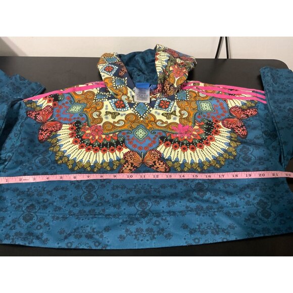 Adidas x Farm Rio Borbomix Cropped Hoodie Women's size XS - Picture 7 of 13